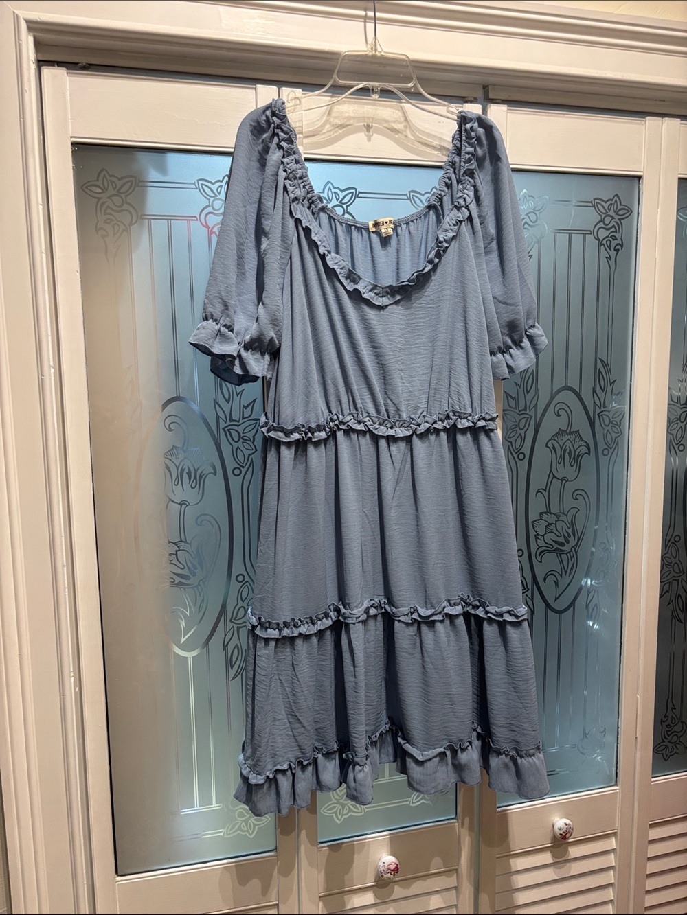 Light blue summer dress